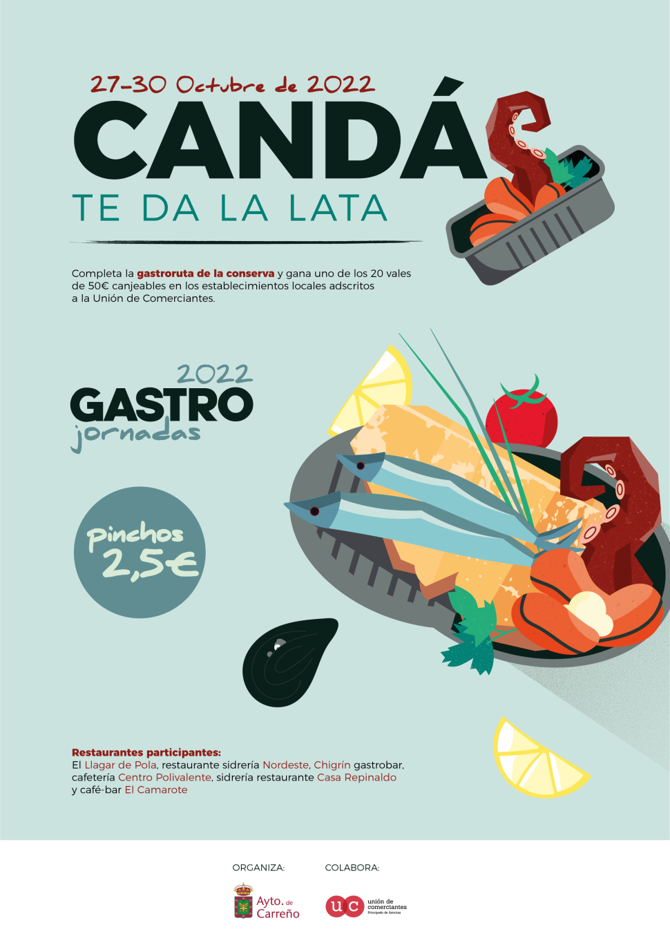 Gastroruta Candás te da la lata